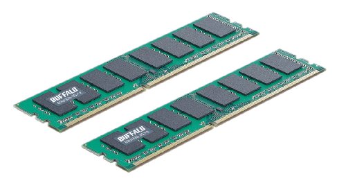 buffalo デスクトップ用増设メモリ pc3-10600(ddr3-1333) 2gb 2枚组
